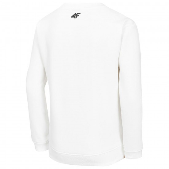 4F Παιδικό φούτερ HJZ20-JBLD003-10S White